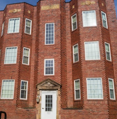 ICAN Housing brick apartment building